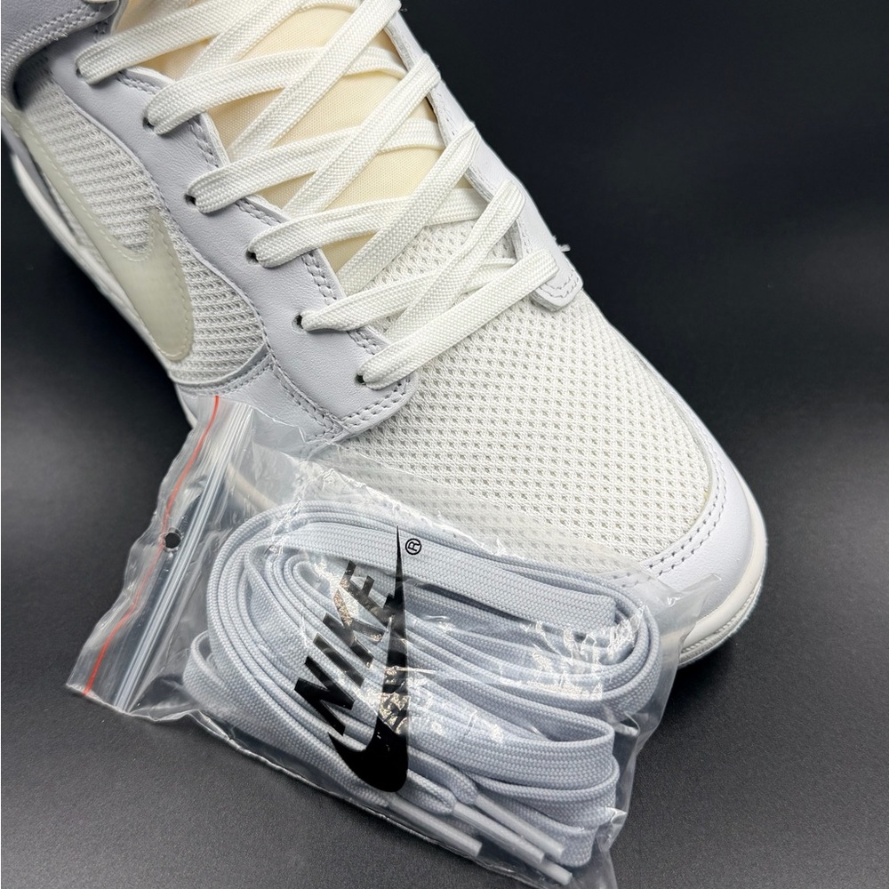 Nike Wmns Dunk Wedge Sky Hi Essential 'Sail' - Rare - Picture 3 of 15